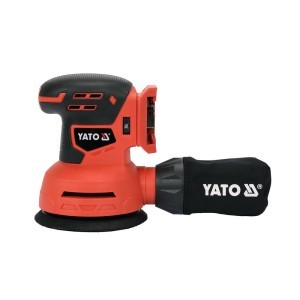 Šlifuoklis akumuliatorinis ekscentrinis 18V b/a 125 mm YT-82753 YATO SYS18V