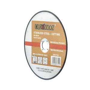 Diskas nerūdijančio plieno pjovimo 180x1,6x22,2 mm 0867724 Crownman (25)