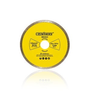 Diskas deimantinis pilnas 3 žvaigžd. 125 mm 0853525 Crownman (50) canc