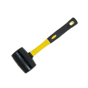 Plaktukas guminis juodas stikloplastikiniu kotu 340 g 113059  33535