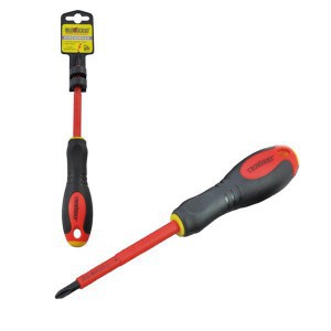 Atsuktuvas izoliuotas kryžminis PH1x80 mm 1000V VDE 0607209 Crownman (12)
