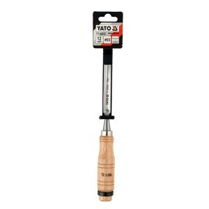 Kaltas medžiui pusapvalis 12 mm YT-62822 YATO