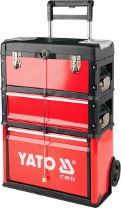 Vežimėlis įrankiams 3 stalčiai 520x320x720 mm YT-09102 YATO  spec