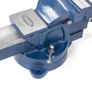 Spaustuvas ketaus besisukantis  ypač tvirtas profes. 125 mm 50612 Savex