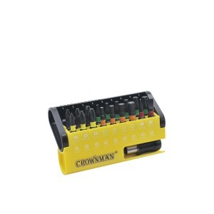 Antgaliai atsuktuvui 18 vnt. S2 0620008 Crownman