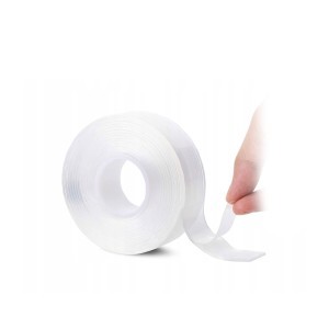 Juosta dvipusio lipnumo skaidri nano PU 5 m x 30 mm  24052