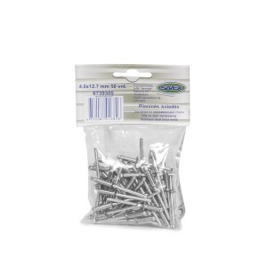 Kniedės nerūdijančio plieno 4,0x12,7 mm 50 vnt. 11125 Savex