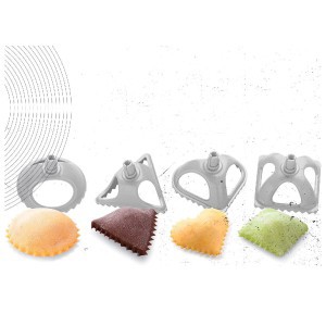 Forma raviolių/koldūnų gamybai plastikinė Quttin BQ01016274581