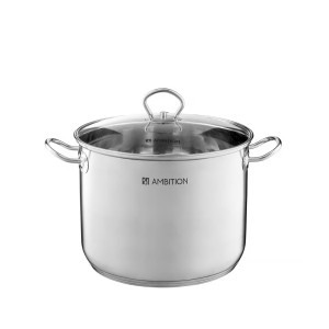 Puodas su stikliniu dangčiu D22 cm 6.8 l ACERO Ambition 60815