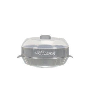 Garų puodas mikrobangų krosnelei 1,2 L 25,2x14,5x21,5 cm Cook Concept KC2154