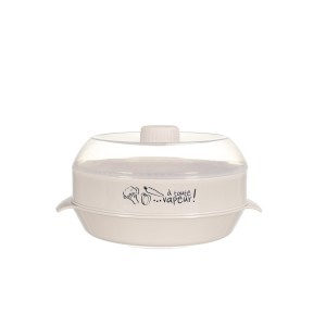 Garų puodas mikrobangų krosnelei 1,2 L 25,2x14,5x21,5 cm Cook Concept KC2154