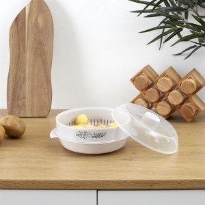 Garų puodas mikrobangų krosnelei 1,2 L 25,2x14,5x21,5 cm Cook Concept KC2154
