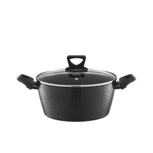 Puodas su dangčiu D20 cm 2,3 l aliuminis DIAMOND Ambition 22260