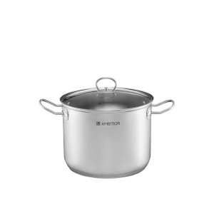 Puodas su stikliniu dangčiu D28 cm 13,5 l ACERO Ambition 60826