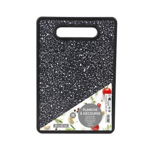 Lentelė pjaustymo 20x30 cm granito dizaino (balta, juoda) Urban Living 32324