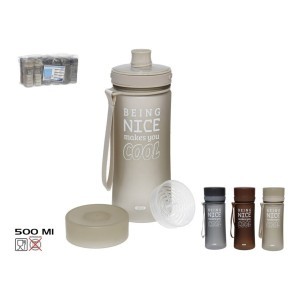 Gertuvė plastikinė 500 ml 6.5x20 cm (3 spalvos) 8430540737098