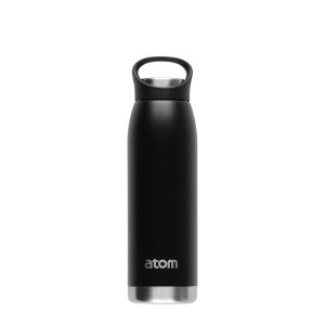 Gertuvė-termosas 650 ml juoda spalva Atom 621002