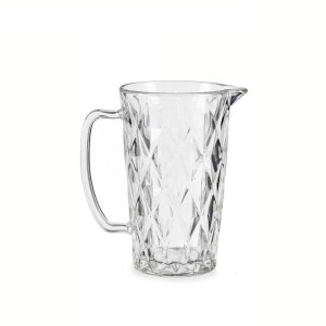 Ąsotis stiklinis 1 L 18x12x20 cm Vivalto 83539