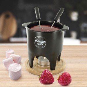 Fondiu rinkinys 2 asmenims 39x28x26 cm Cook Concept KC2488