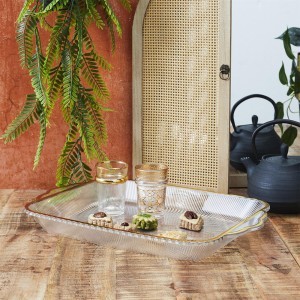 Padėklas plastikinis 42x28 cm Home Deco KA0597