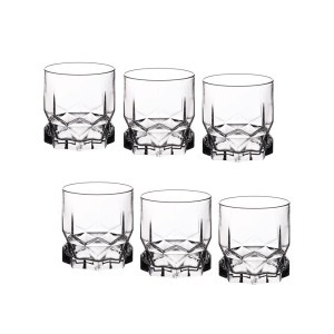 Stiklinių komplektas 6 vnt 325 ml skaidrios DIAMOND Ambition 64682
