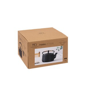 Arbatinukas iš ketaus 1000 ml su metaline rankena Secret De Gourmet 188872
