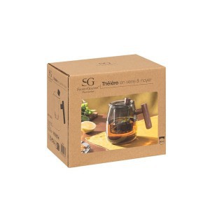 Arbatinukas stiklinis 800 ml 16x11x14 cm Secret de Gourmet 196542