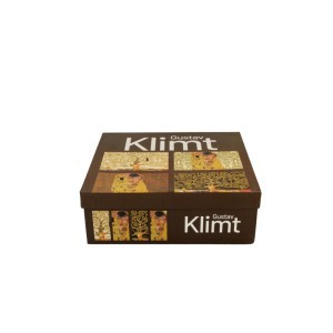Puodeliai porcelianiniai 4 vnt. 360 ml G. Klimt  DUO
