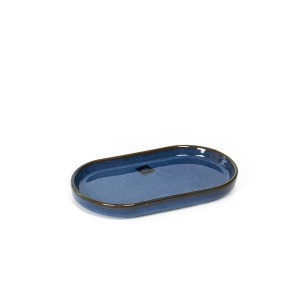 Padėklas/lėkštė užkandžiams 20x11 cm CHESTER porcelianas La Mediterranea 720B101