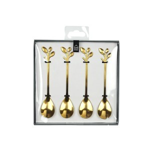 Šaukšteliai arbatai 11,8 cm 4 vnt. Home Deco KA5088