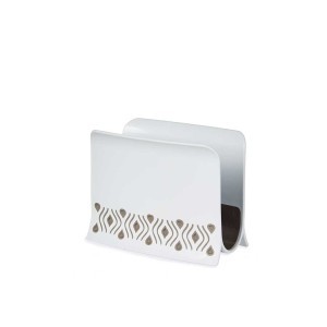 Laikiklis servetėlėms plastikinis, rusvos spalvos 7,5x15,5x11 cm 55350 STEFANPLA