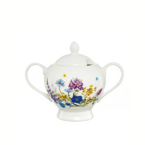 Cukrinė porcelianinė su rankenėlėmis 15x9x11,5 cm FIORI Ambition 45629