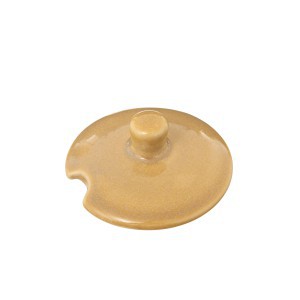 Cukrinė keramikinė su dangteliu D8xH9 cm gelsva Secret De Gourmet 196346D