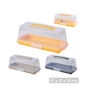 Dėžutė tortui/keksui plastikinė 37x17xH14 cm 43154 Urban Living