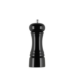 Druskos ir pipirų malūnėlis 16 cm medinis, malūnėlis keramikinis Maku 610480
