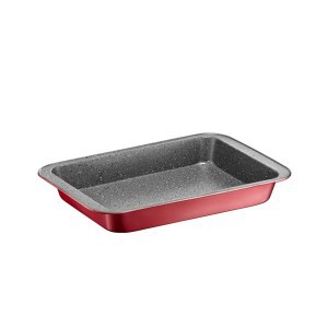 Kepimo forma 36x23x5 cm su plastikiniu dangčiu CHERRY (iki +230C) Ambition 83013