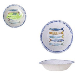 Dubenėliai vienkartiniai popieriniai 450 ml 6 vnt PEIXE Algon BA01054078086