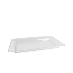 Padėklas maistui 46x28 cm plastikinis daugkartinis, perdirb. Algon BA01054376387