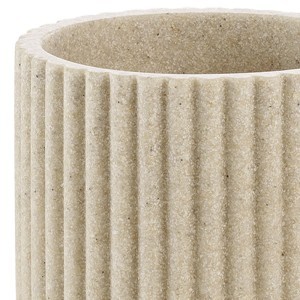 Dantų šepetėlių laikiklis D8xH10,8 cm polirezininis NIAGARA douceur d'intérieur