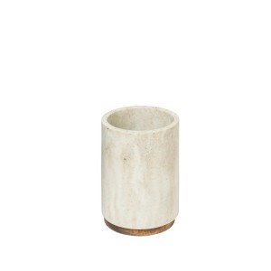 Dantų šepetėlių laikiklis D7xH10,5 cm polirezininis COME 5Five 200158A