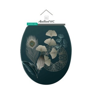 Dangtis unitazo 46 cm MDF GINKOBLUE douceur d'intérieur