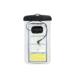 Neperšlampamas dėklas telefonui baltas/juodas 20x10,5 cm GRUNDIG 871125223659