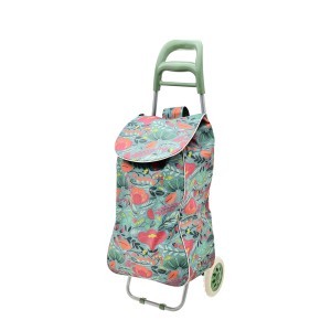 Krepšys pirkiniams su ratukais 35,5x22x96 cm 36 l Lux Floral Estia 04-3357