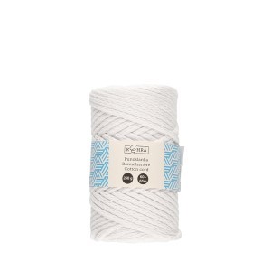Nėrimo virvelė 250 g 60-65 m (vąšelio/virbalų dydis 7-9) balta sp. Kehra 317301