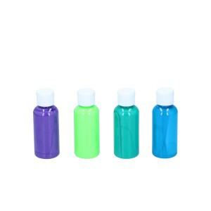 Akriliniai dažai 4 vnt. x80 ml neoniniai ARTICO 871125223838