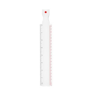 Liniuotė 20 cm padidina vaizdą 2 kartus Vitility 322788