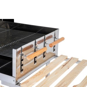 Grilis BBQ nešiojamas 145x62x91 cm 871125286634