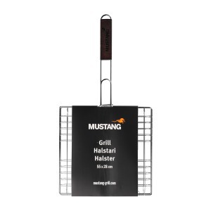 Grotelės kepimui griliui 55x28x2 cm MUSTANG 182702