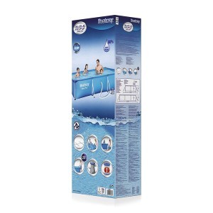 Baseinas karkasinis su rėmu 300x201x66 cm 56404 Bestway 694213894958