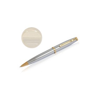 Rašiklis dėžutėje sidabro/aukso spalvos "Buckingham" RE112D REGAL